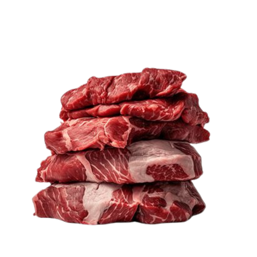 Raw meat stack